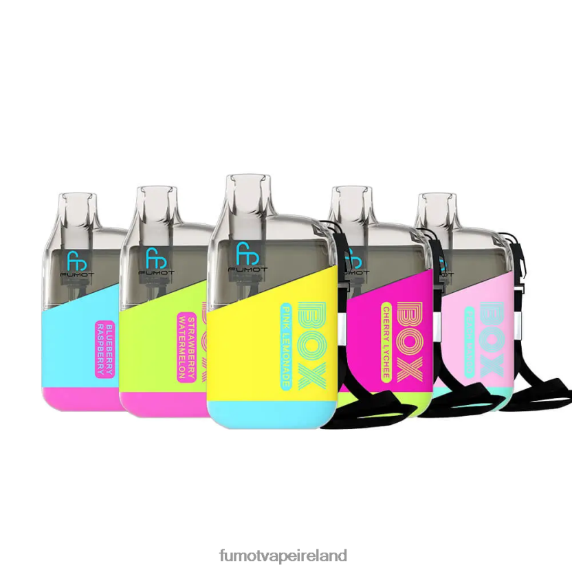 Fumot Tornado Box 10000 Disposable Vape Pod - 20ML (1 Piece) T6F626351 | Fumot Ireland Blueberry Raspberry